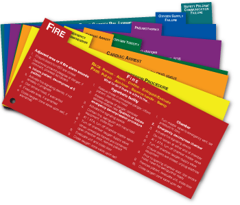 Informational  Index Booklet with stepped tabs.