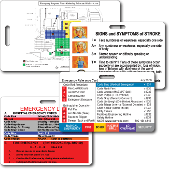 Various Reference Cards featuring instructions, call charts, numbers and codes.