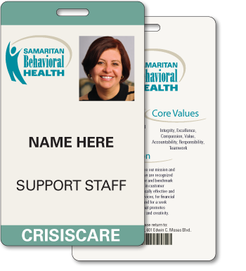 Custom Id Badge With Name Tags And Photo, Personalize Identification PVC  Card For Company Or Hospital