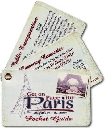 'Paris Pocket Guide'
